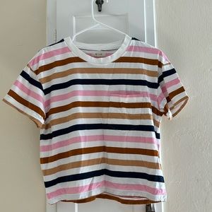Madewell striped pocket tshirt